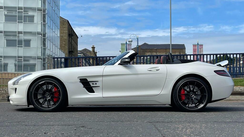 Mercedes-Benz SLS 6.2 63 V8 Amg Roadster Spds Dct Euro 5 White #7