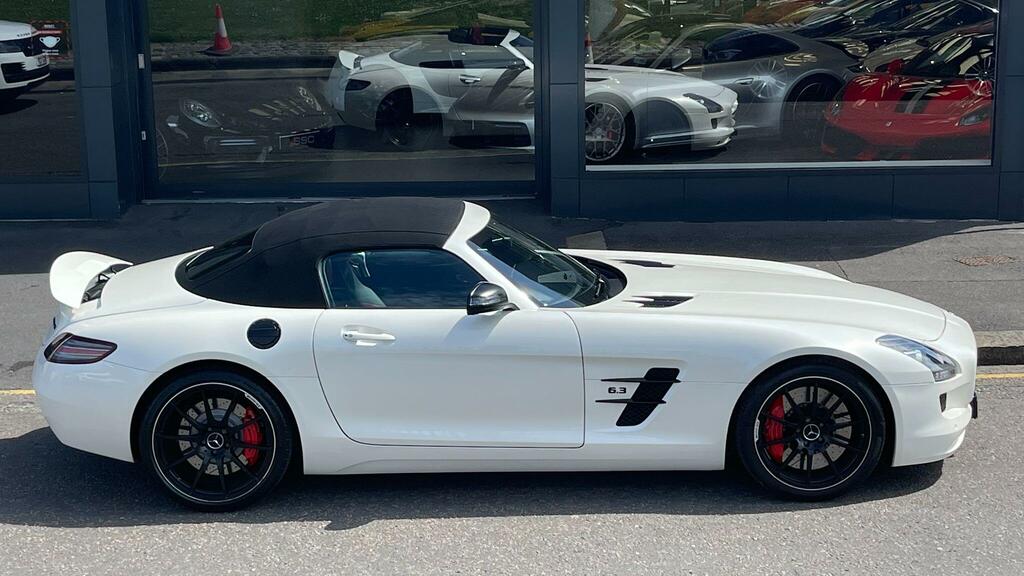 Mercedes-Benz SLS 6.2 63 V8 Amg Roadster Spds Dct Euro 5 White #11