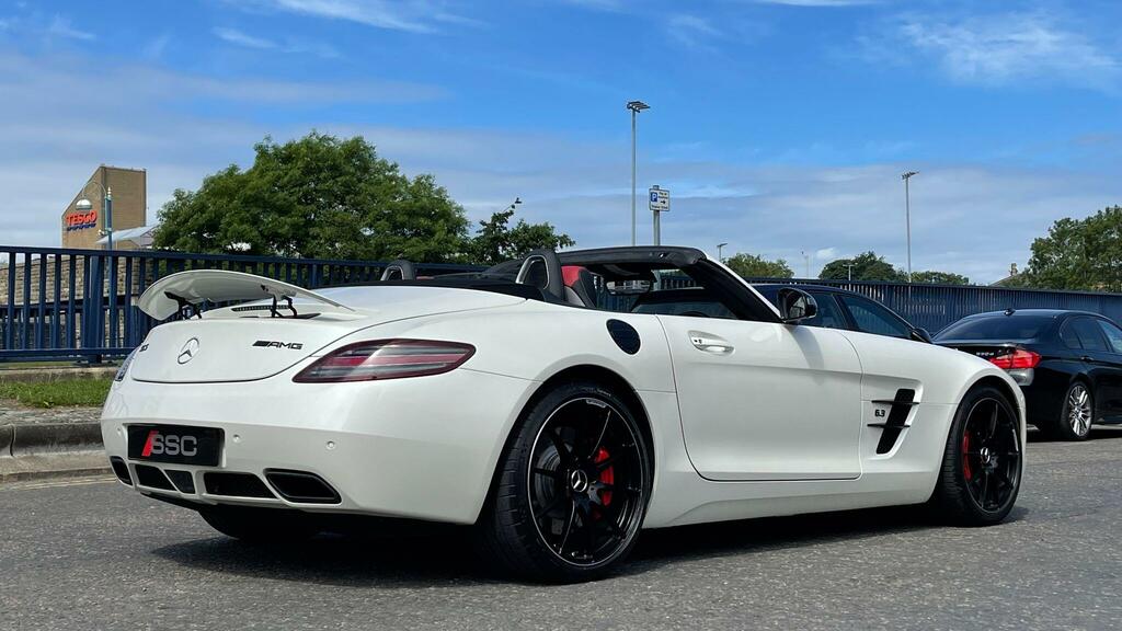 Mercedes-Benz SLS 6.2 63 V8 Amg Roadster Spds Dct Euro 5 White #9