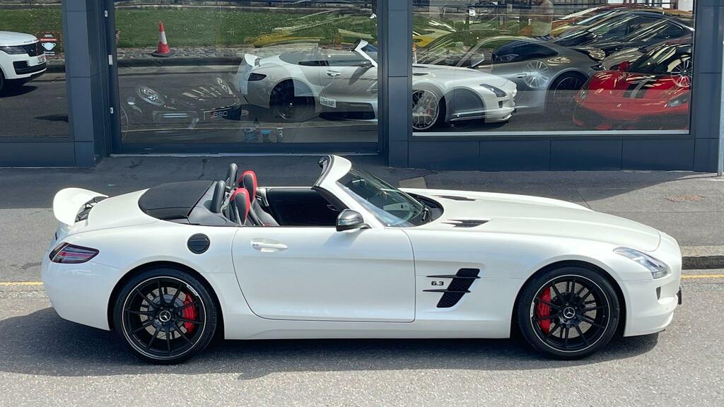 Mercedes-Benz SLS 6.2 63 V8 Amg Roadster Spds Dct Euro 5 White #10