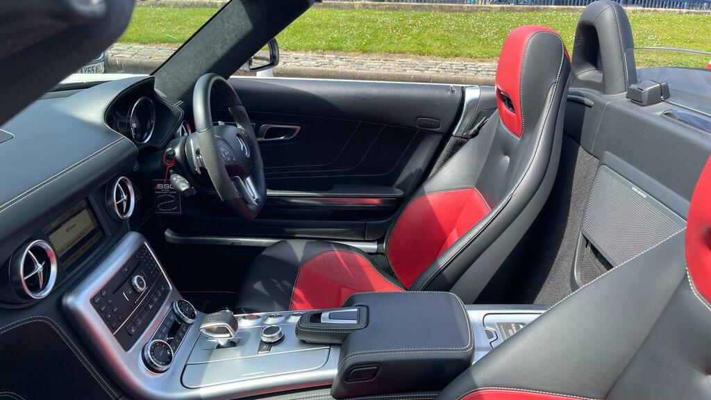 Mercedes-Benz SLS 6.2 63 V8 Amg Roadster Spds Dct Euro 5 White #16