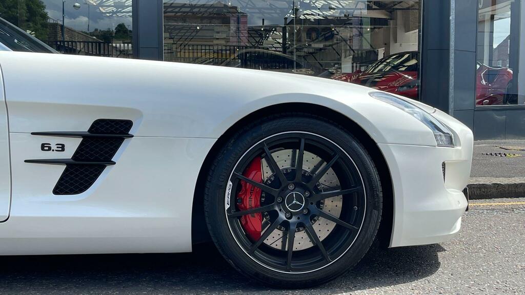 Mercedes-Benz SLS 6.2 63 V8 Amg Roadster Spds Dct Euro 5 White #12