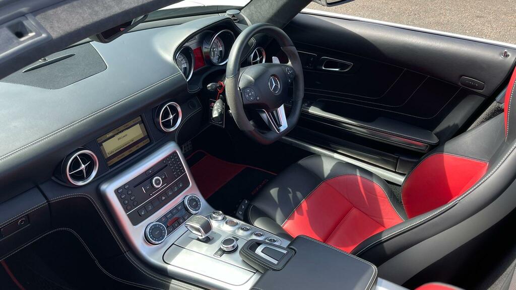 Mercedes-Benz SLS 6.2 63 V8 Amg Roadster Spds Dct Euro 5 White #19