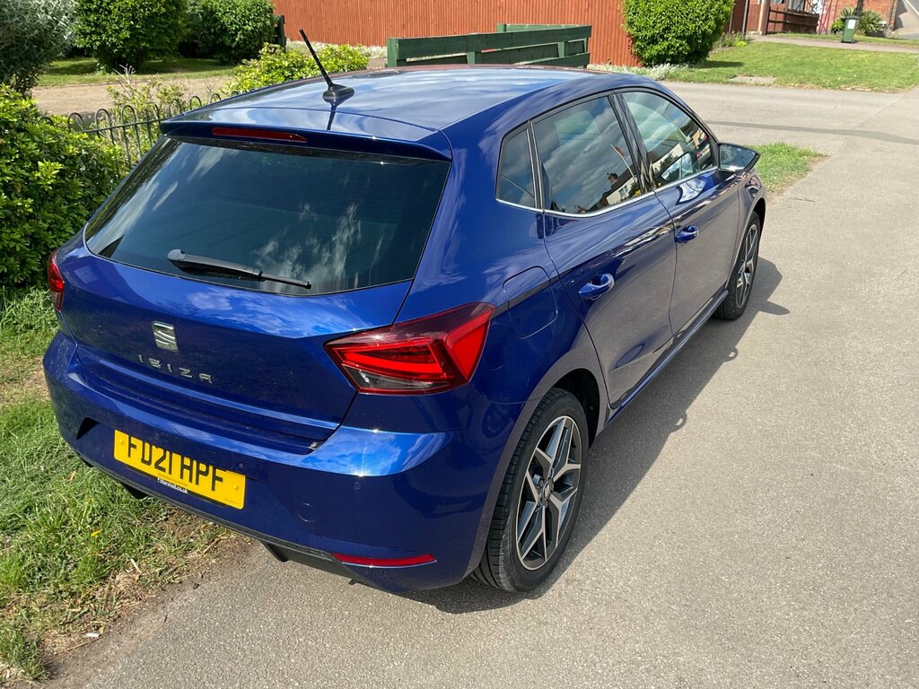 Seat Ibiza 1.0 Tsi Xcellence Hatchback Euro FD21HPF Blue #4