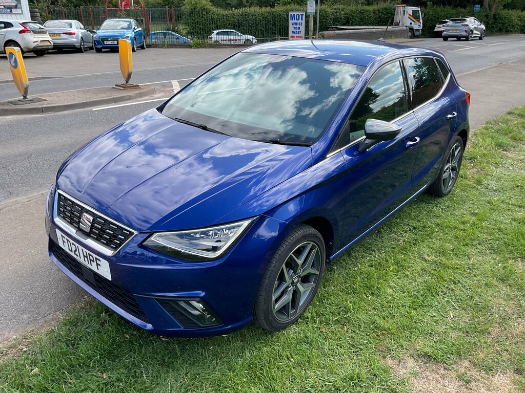 Seat Ibiza 1.0 Tsi Xcellence Hatchback Euro FD21HPF Blue #2