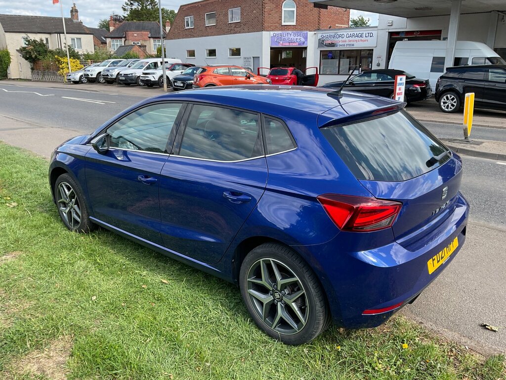 Seat Ibiza 1.0 Tsi Xcellence Hatchback Euro FD21HPF Blue #3