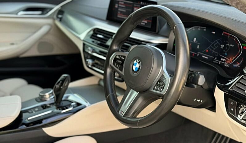 BMW 5 Series Saloon OF55HAZ Grey #2