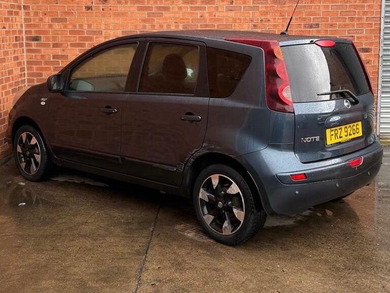 Nissan Note 1.4 16V N-tec Euro 5 FRZ9266 Blue #4
