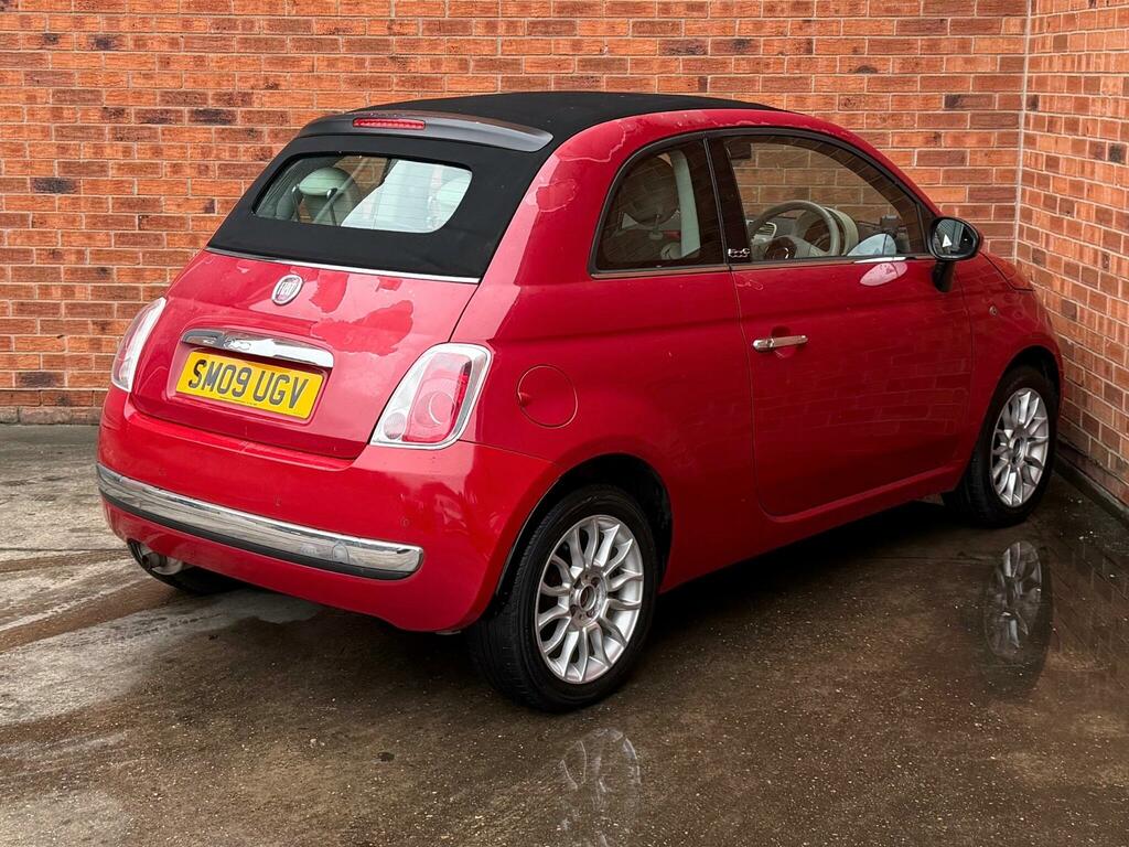 Fiat 500C 1.2 Lounge Euro 5 Red #6
