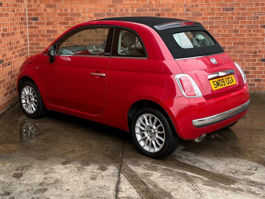 Fiat 500C 1.2 Lounge Euro 5 Red #4