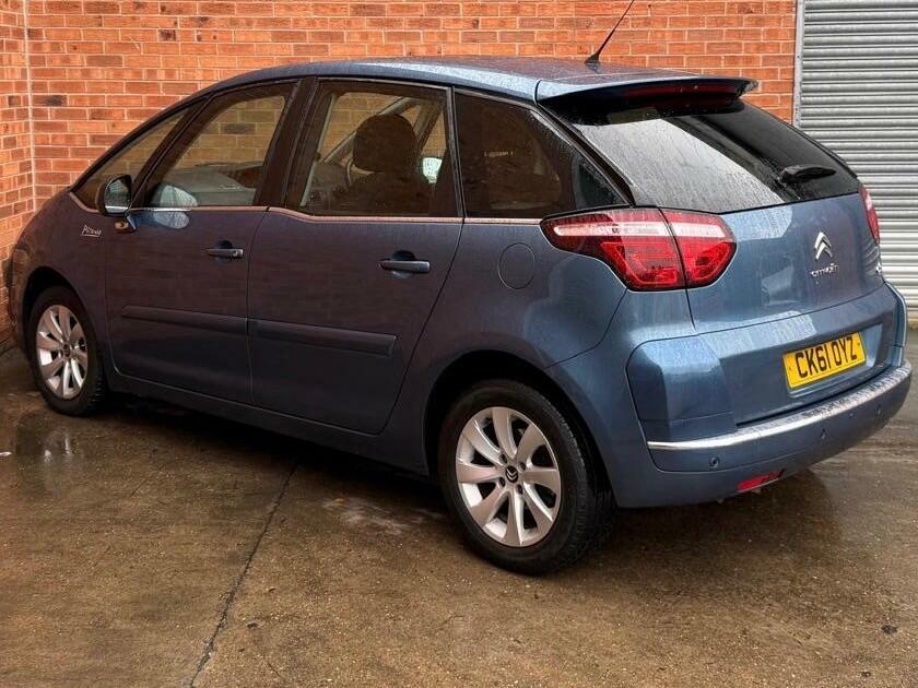 Citroen C4 Picasso 2.0 Hdi Vtr Euro 5 CK61OYZ Blue #4