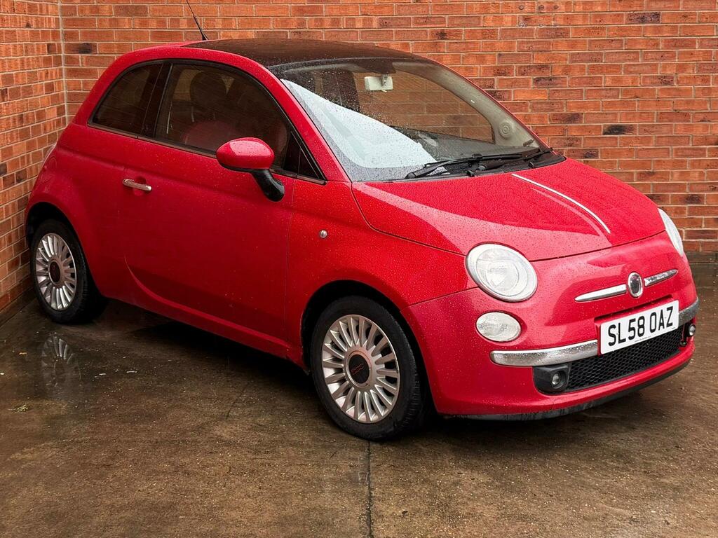 Fiat 500 1.2 Lounge Euro 4 Red