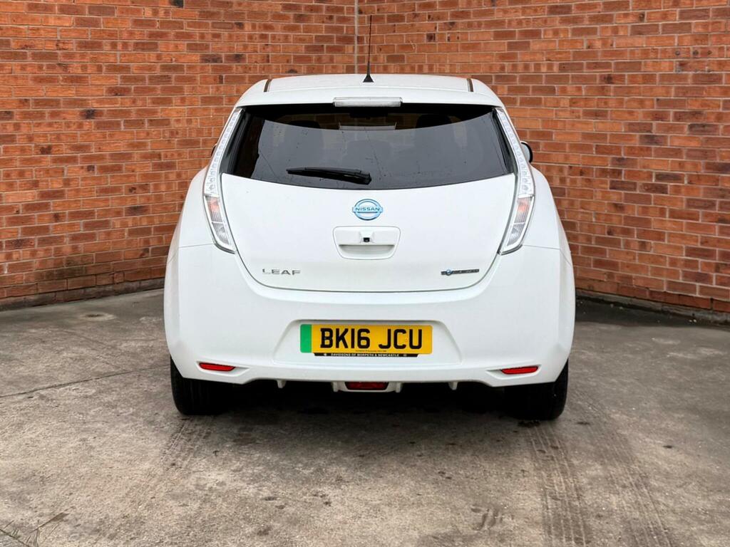 Nissan Leaf 30Kwh Tekna BK16JCU White #5
