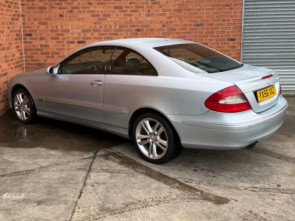 Mercedes-Benz CLK 1.8 Clk200 Kompressor Avantgarde Silver #4
