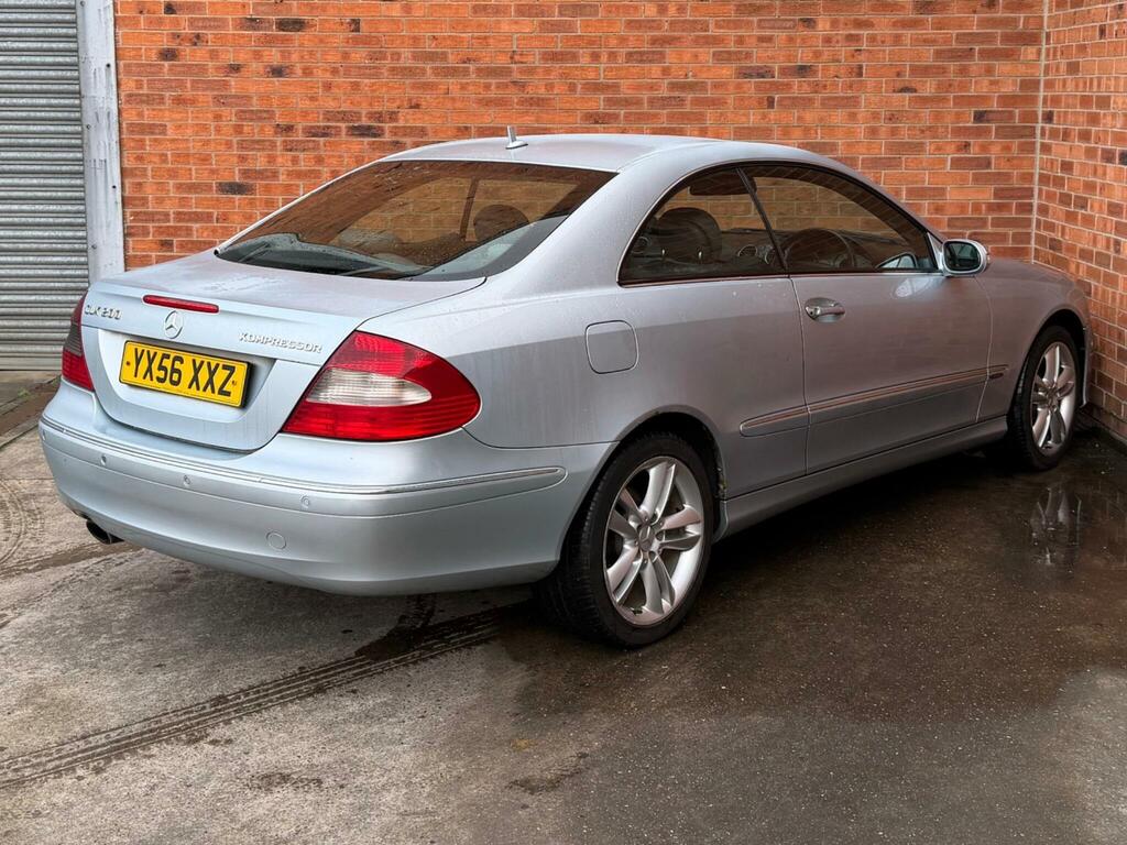 Mercedes-Benz CLK 1.8 Clk200 Kompressor Avantgarde Silver #6