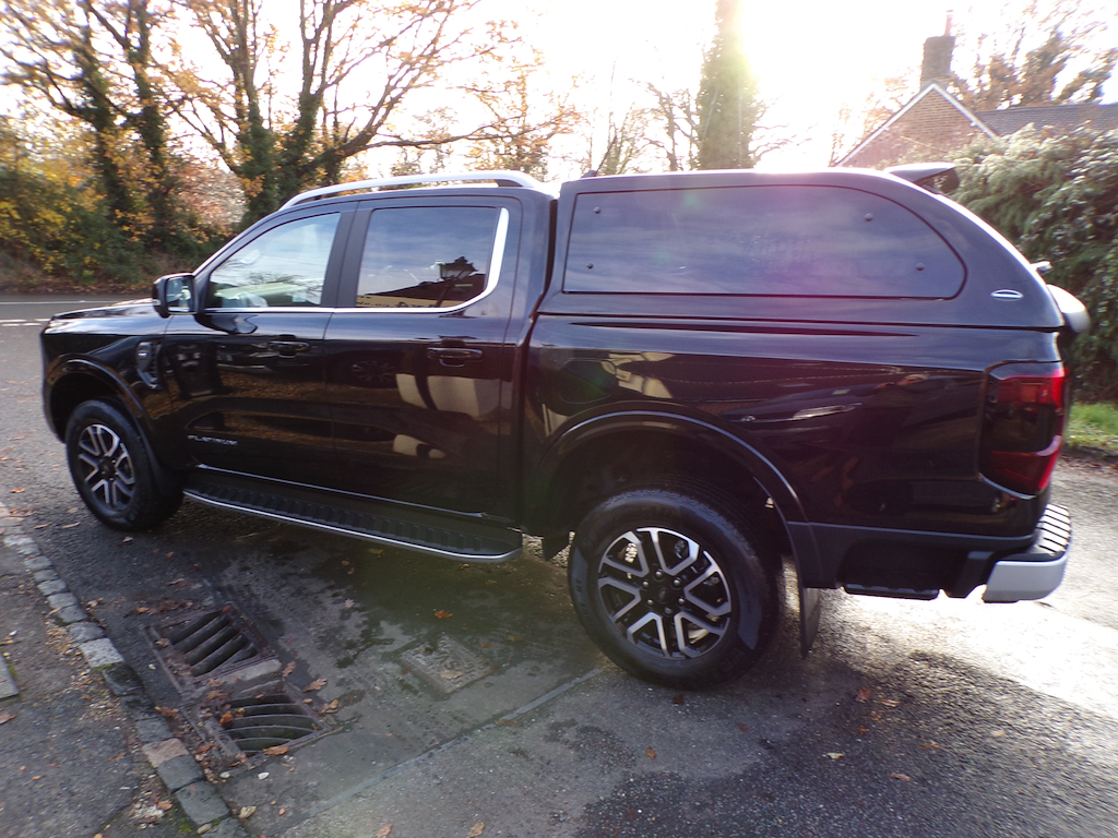 Ford Ranger 3.0 Td V6-240 Ecoblue Platinum Pickup Double Cab 4 YS25OFJ Black #3