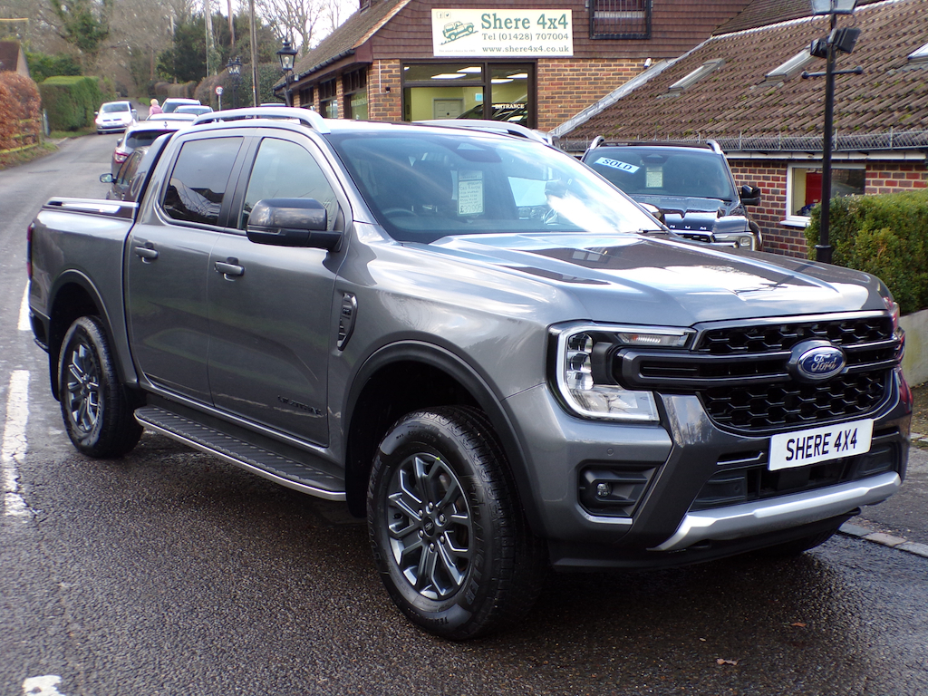 Ford Ranger 3.0 Td V6 Ecoblue Wildtrak Pickup Double Cab D Grey