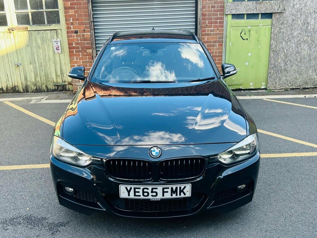 BMW 3 Series 2.0 320D M Sport Touring Euro 6 Ss YE65FMK Black #4