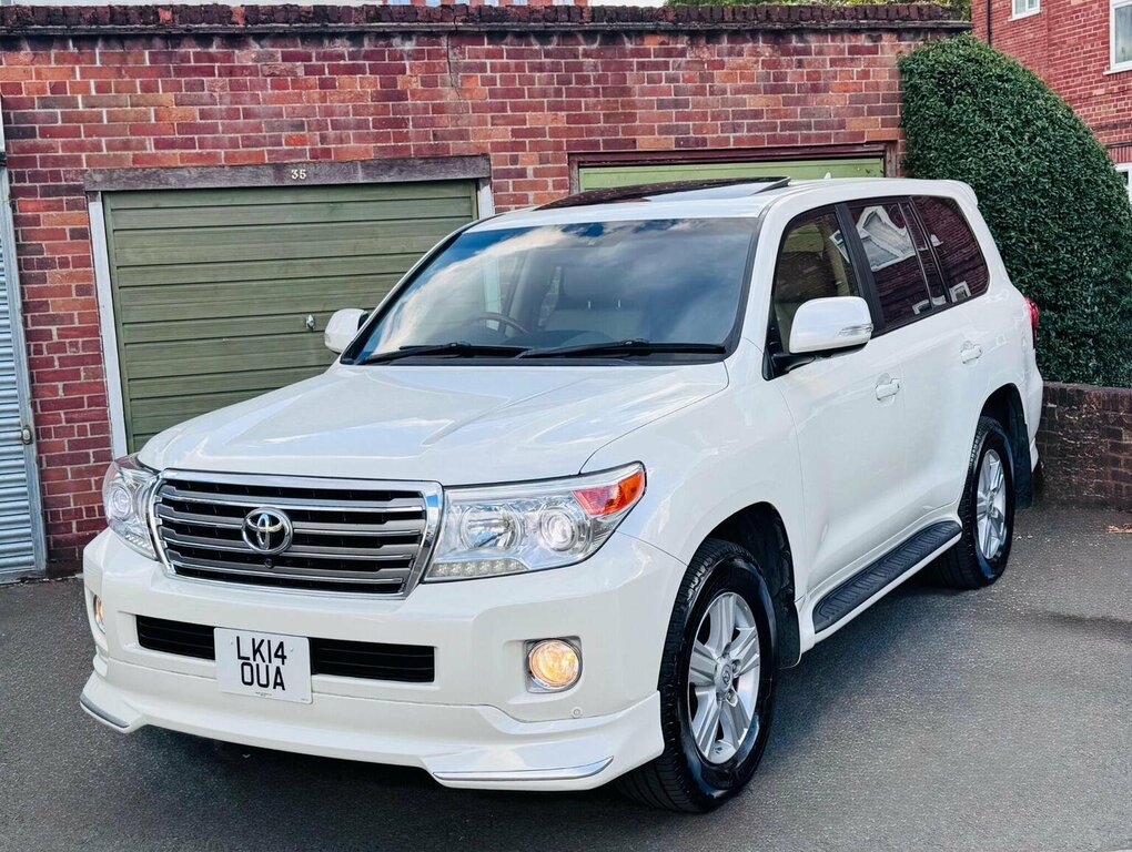Toyota Land Cruiser Zx White #6