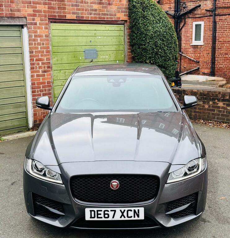 Jaguar XF 2.0D R-sport Euro 6 Ss DE67XCN Grey #4