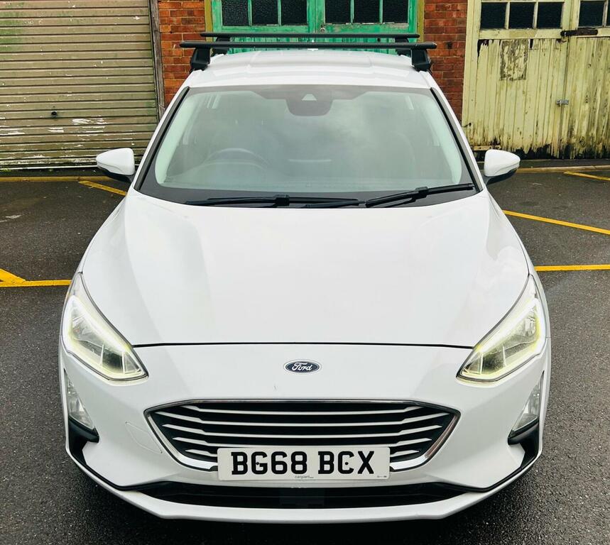 Ford Focus 1.5 Ecoblue Zetec Euro 6 Ss BG68BCX White #3
