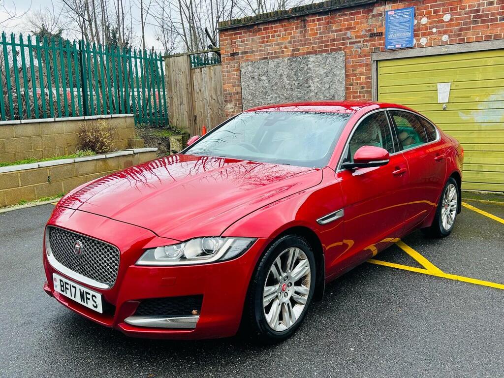 Jaguar XF 2.0D Portfolio Euro 6 Ss BF17WFS Red #3
