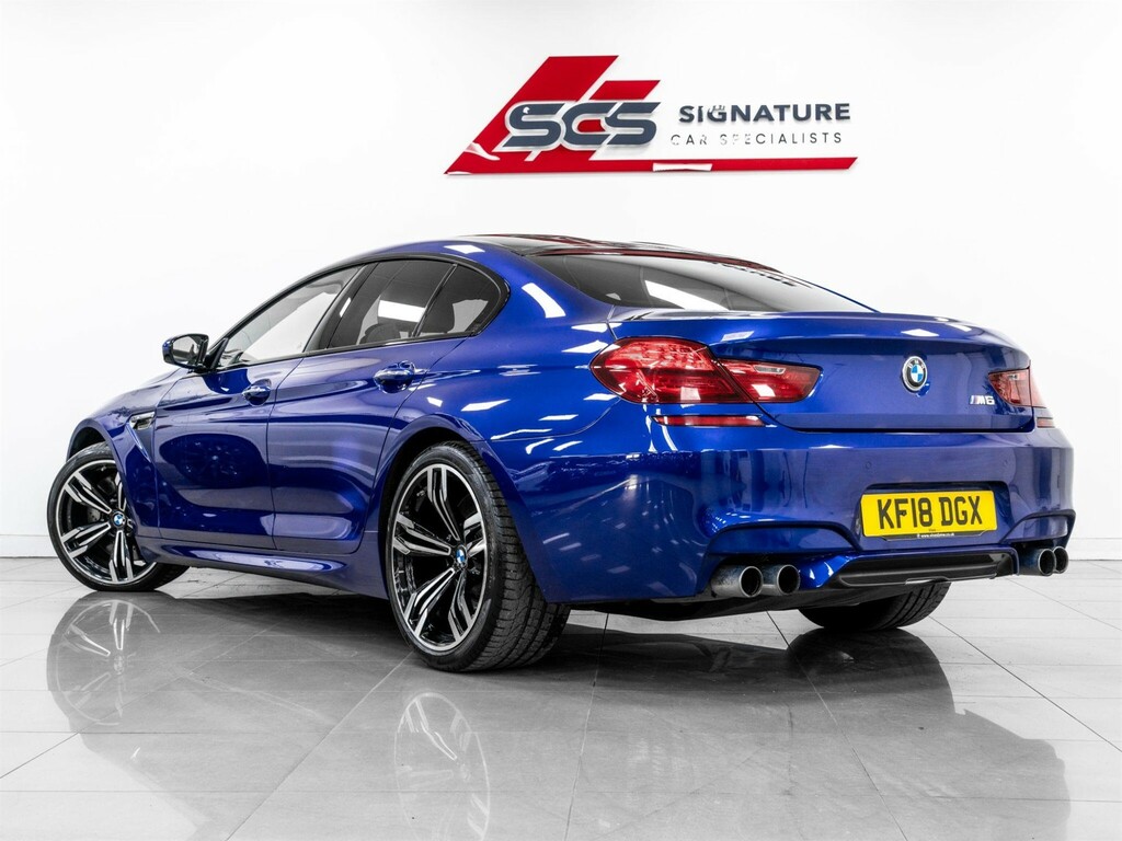 BMW M6 Saloon Blue #3