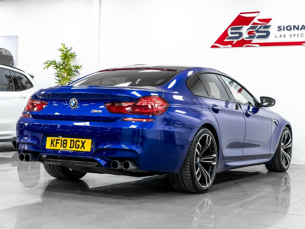 BMW M6 Saloon Blue #4