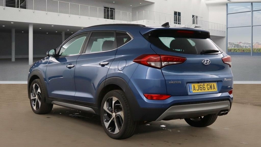 Hyundai Tucson 2L Premium Se AJ66GWA Blue #2