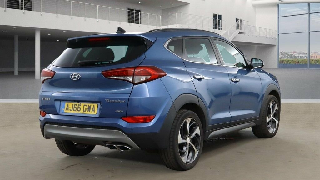 Hyundai Tucson 2L Premium Se AJ66GWA Blue #5