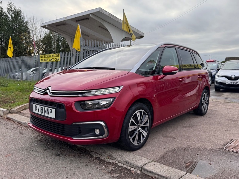 Citroen Grand C4 Picasso Grand Bluehdi Feel S KV18NNP Red #6
