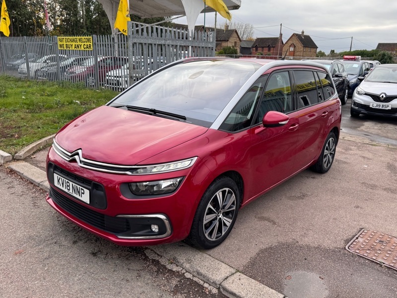 Citroen Grand C4 Picasso Grand Bluehdi Feel S KV18NNP Red #3