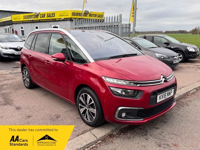 Citroen Grand C4 Picasso Grand Bluehdi Feel S Red