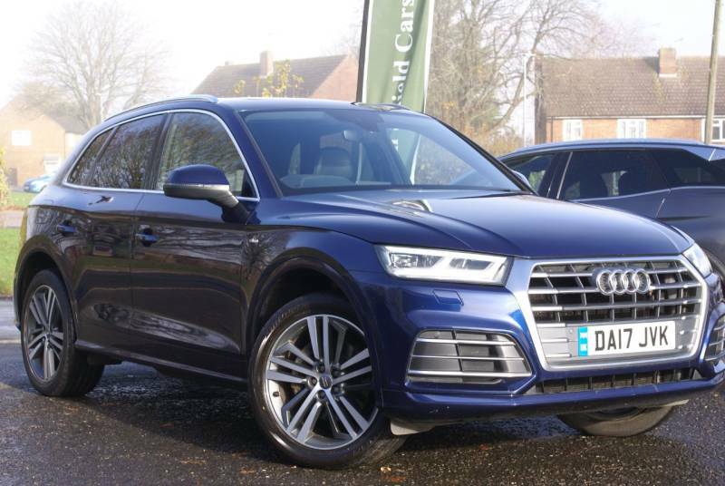 Audi Q5 2.0 Tdi Quattro S Line S Tronic - 2017 17 Blue
