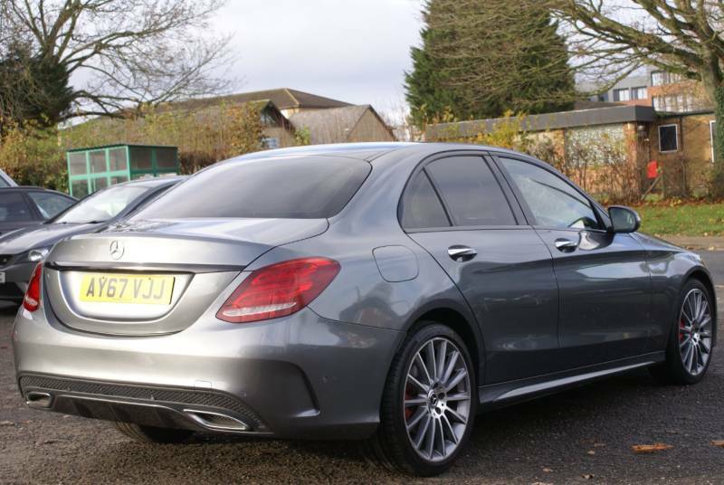 Mercedes-Benz C Class C250d 4Matic Amg Line Premium Plus - 2017 P100BMR Grey #4