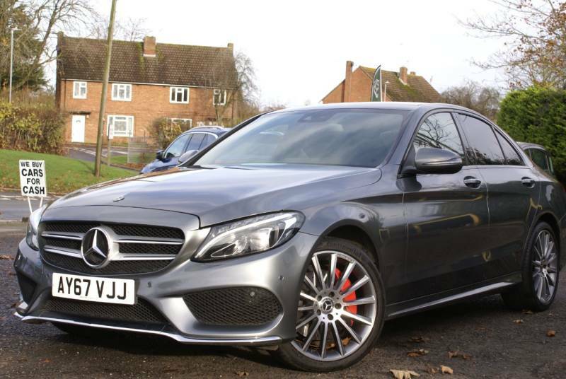 Mercedes-Benz C Class C250d 4Matic Amg Line Premium Plus - 2017 P100BMR Grey #2