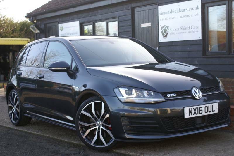 Volkswagen Golf 2.0 Tdi Gtd Dsg - 2016 16 Black