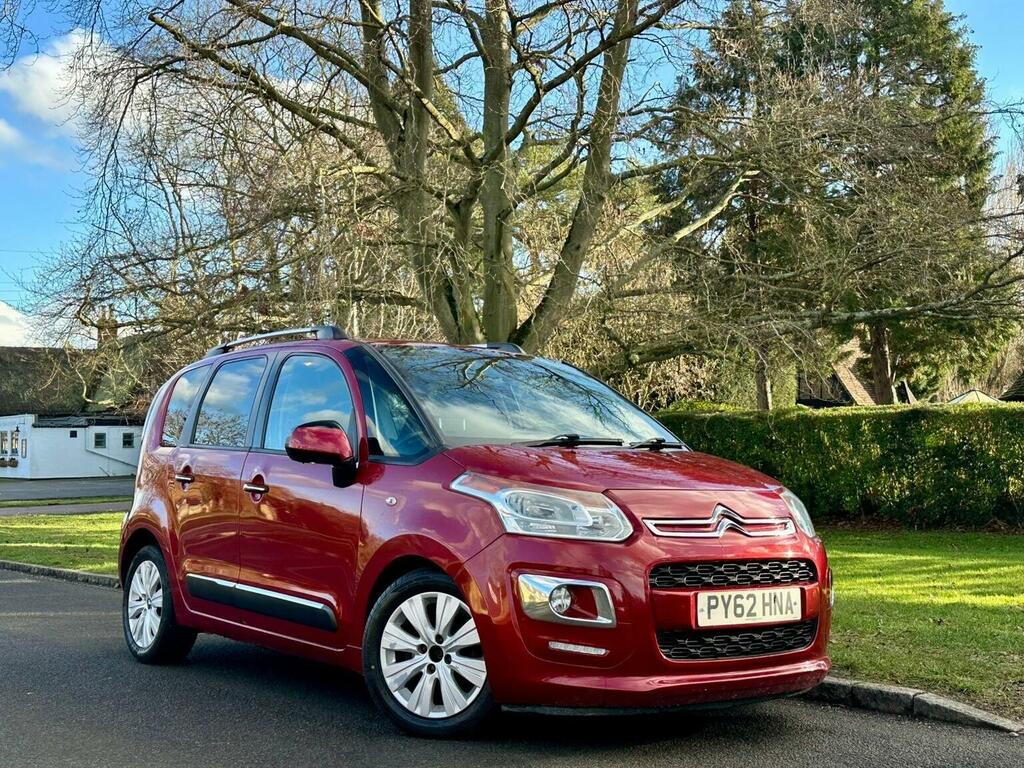 Citroen C3 Picasso Mpv 1.6 Hdi Exclusive Euro 5 201362 Red