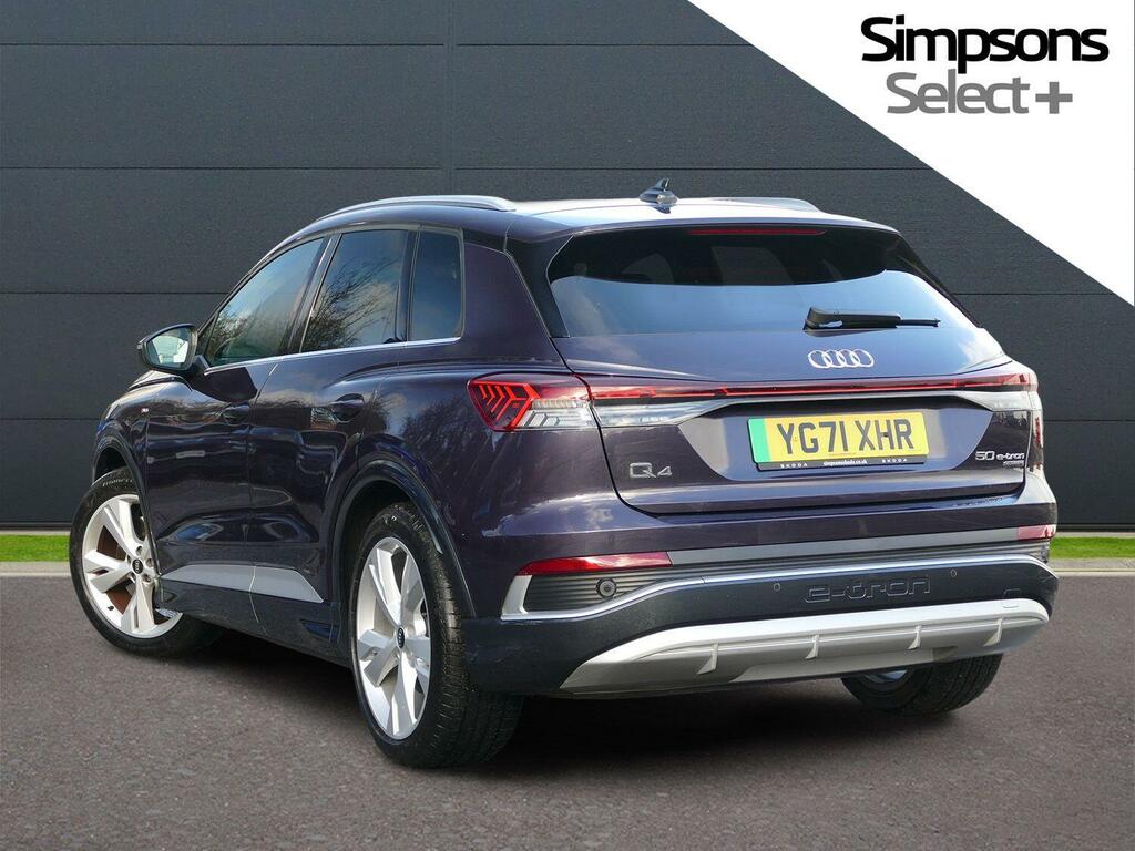Audi Q4 E Tron 220Kw 50 Quattro 82Kwh S Line 299 Ps YG71XHR Purple #5