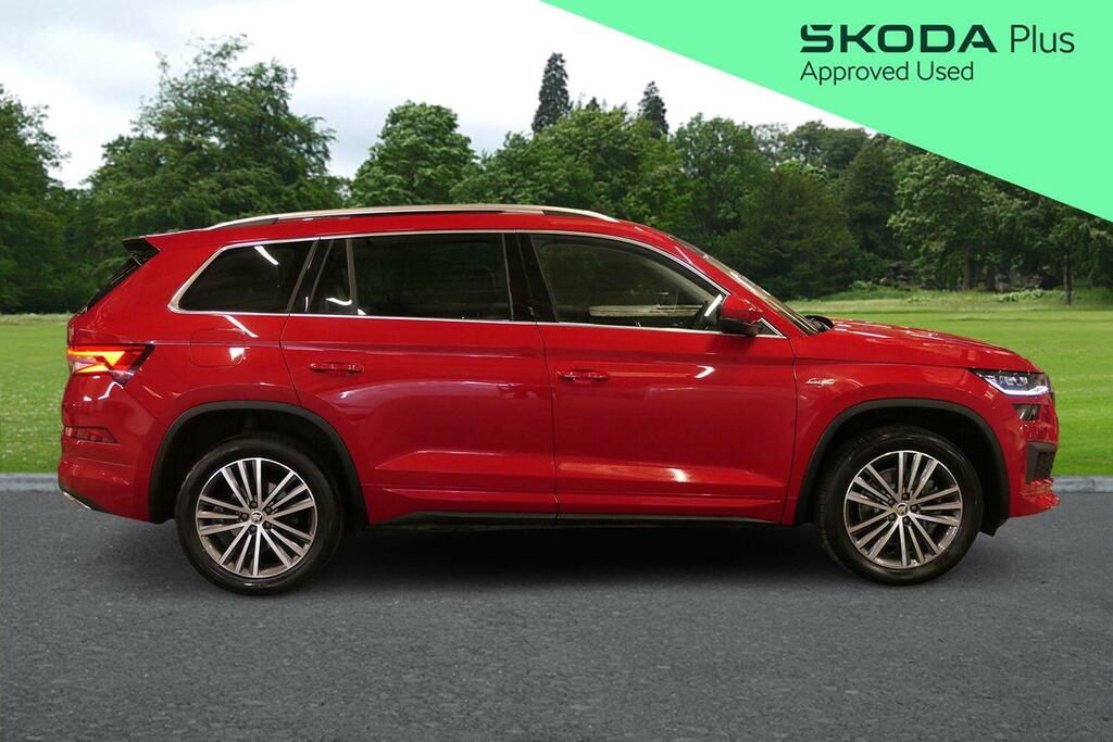 Skoda Kodiaq 2.0 Tdi Laurin Klement 4X4 Dsg 7 Seat 150 PJ22WYH Red #5