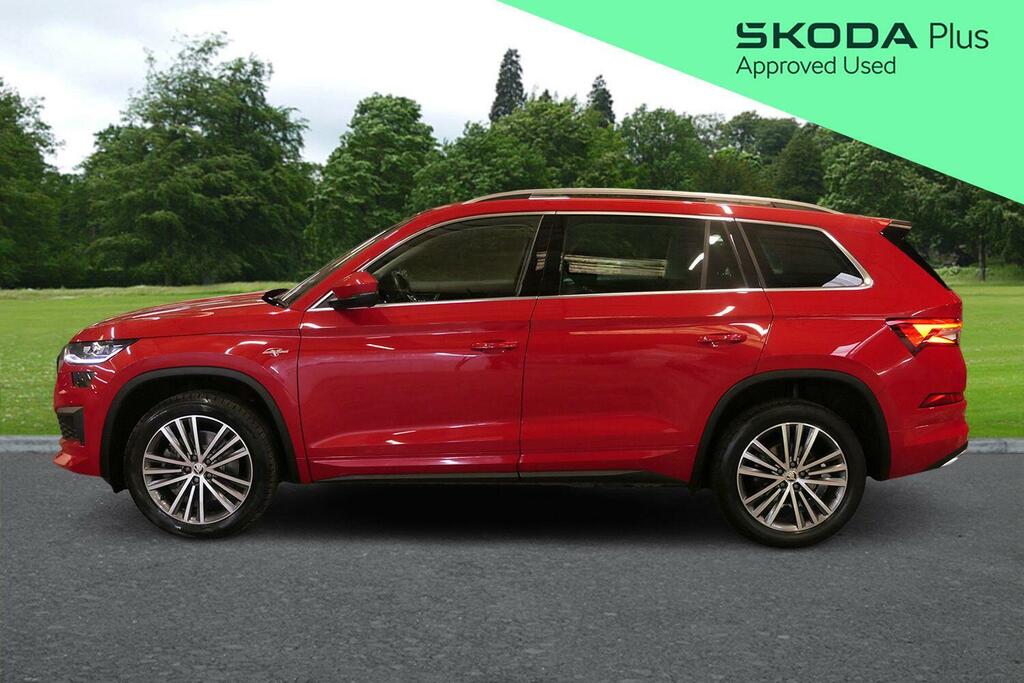 Skoda Kodiaq 2.0 Tdi Laurin Klement 4X4 Dsg 7 Seat 150 PJ22WYH Red #6