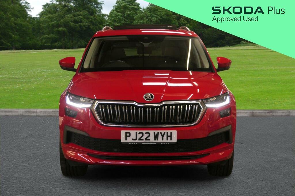 Skoda Kodiaq 2.0 Tdi Laurin Klement 4X4 Dsg 7 Seat 150 PJ22WYH Red #3
