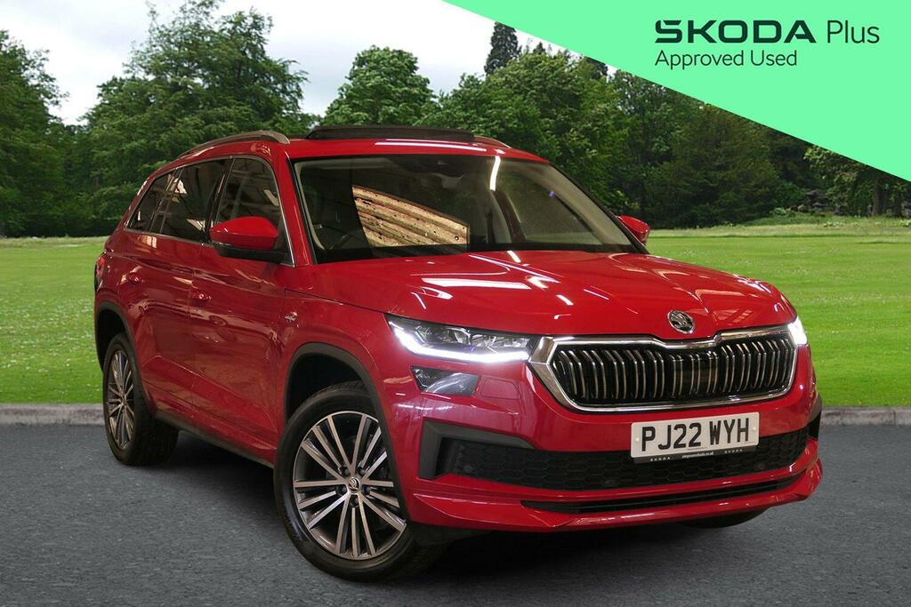 Skoda Kodiaq 2.0 Tdi Laurin Klement 4X4 Dsg 7 Seat 150 Red