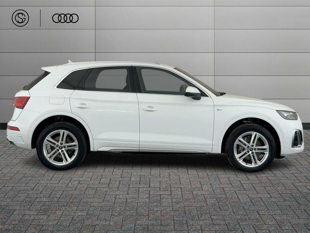 Audi Q5 2.0 Tfsi 45 S Line S Tronic Quattro Euro 6 Ss 5 White #5