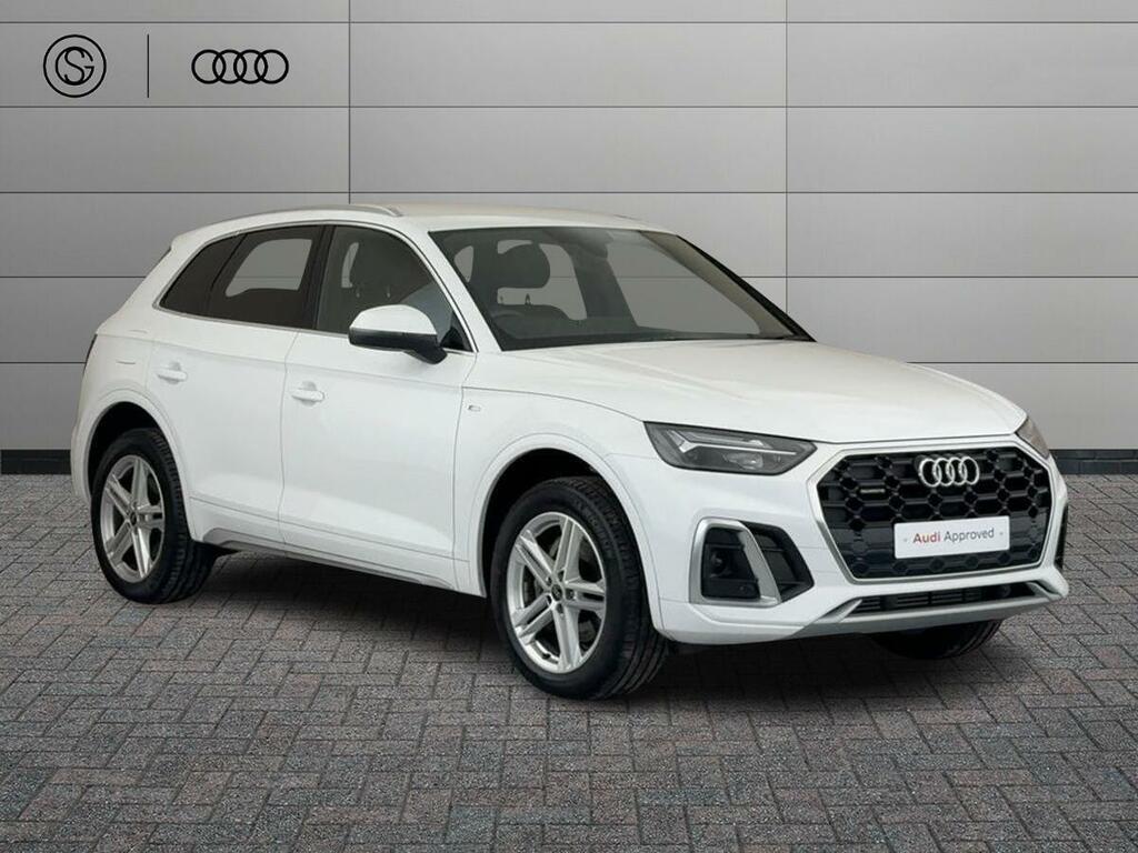 Audi Q5 2.0 Tfsi 45 S Line S Tronic Quattro Euro 6 Ss 5 White