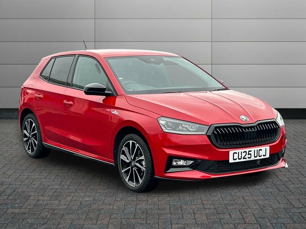 Skoda Fabia 1.0 Tsi Monte Carlo Edition Euro 6 Ss Red