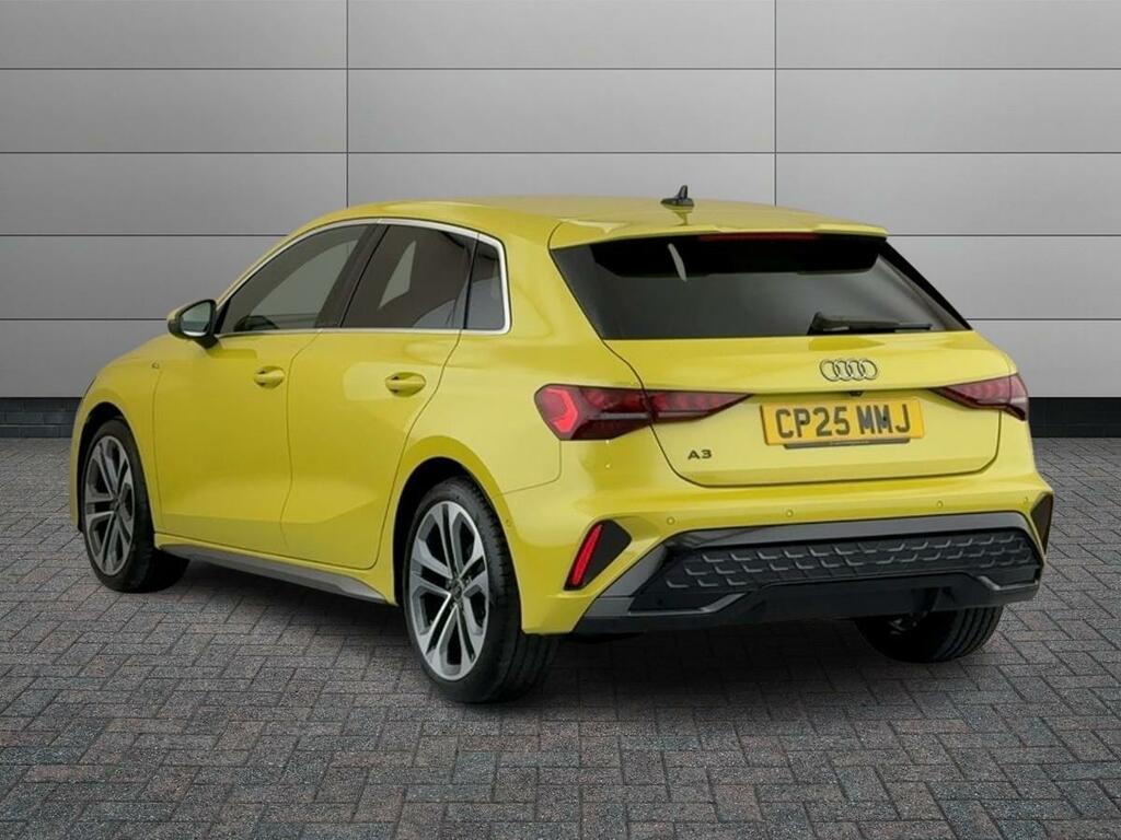 Audi A3 1.5 Tfsi 35 S Line Sportback S Tronic Euro 6 Ss CP25MMJ Yellow #2