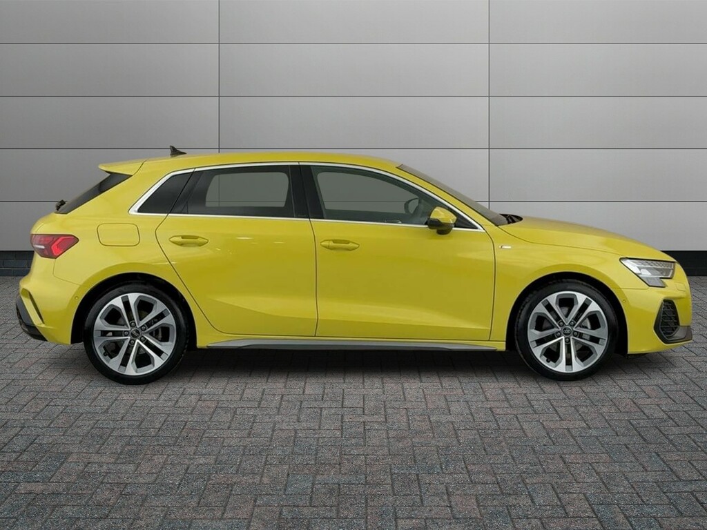 Audi A3 1.5 Tfsi 35 S Line Sportback S Tronic Euro 6 Ss CP25MMJ Yellow #5