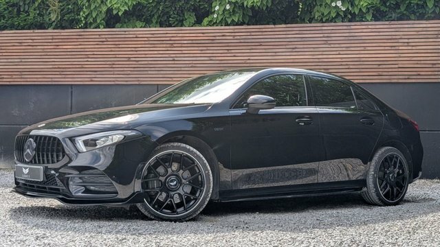 Mercedes-Benz A Class 2022 1.3 A200 Amg Line Edition Executive Saloon Black