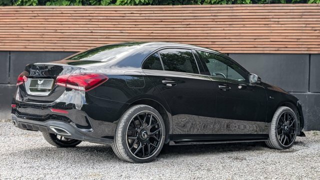 Mercedes-Benz A Class 2022 1.3 A200 Amg Line Edition Executive Saloon LM22GWA Black #6